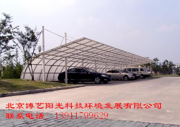 簡易鋼結(jié)構(gòu)汽車棚，易安裝，美觀大方